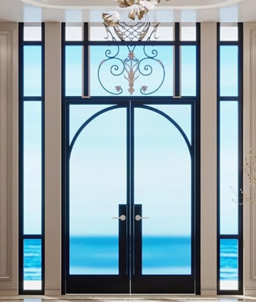 Gorgeous Entrance Design For Villa In The USA