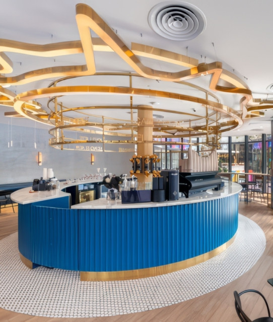 CREATIVE INTERIOR DESIGN AND FITOUT SERVICE FOR COFFEE SHOP