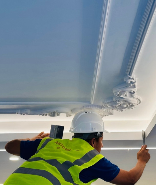 Renovation ceiling in Dubai
