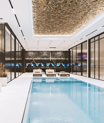 Дизайн мозаичной плитки для бассейна