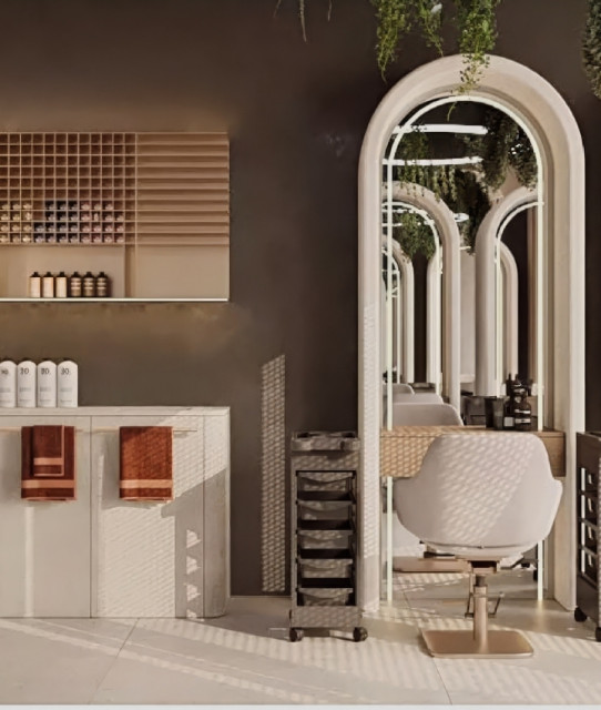 Ladies beauty salon in Dubai’s interior