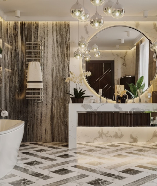 Contemporary Style of Bathroom