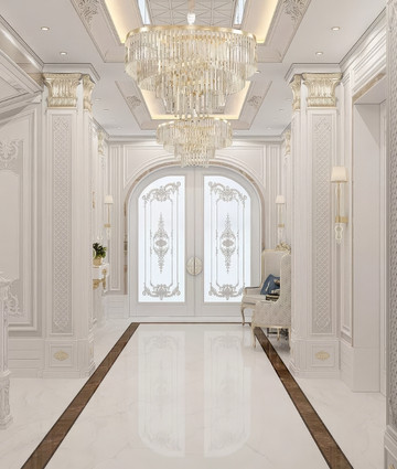 Entrance Design in Classical Style
