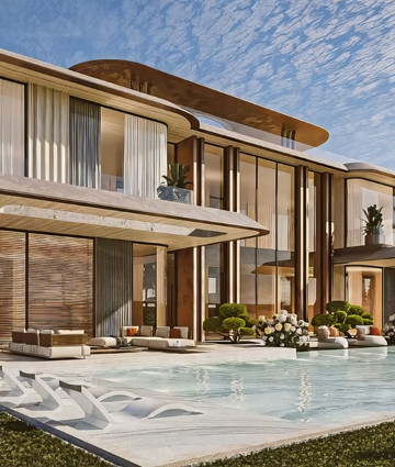 Дизайн бассейна в современном стиле