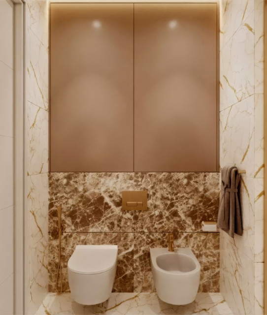 ELEGANT BATHROOM INTERIOR DESIGN EXECUTION