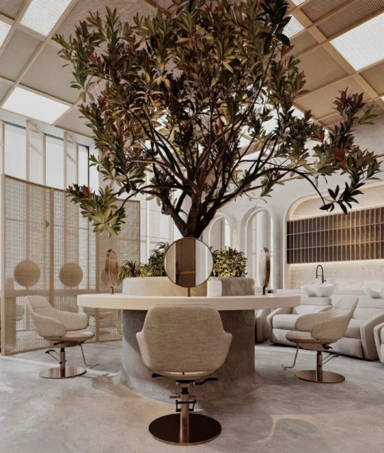 Magnificent beauty salon