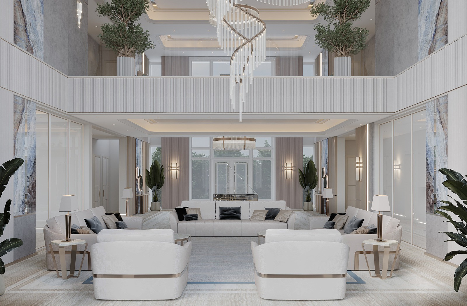 Interior Design Villa In Meydan Dubai