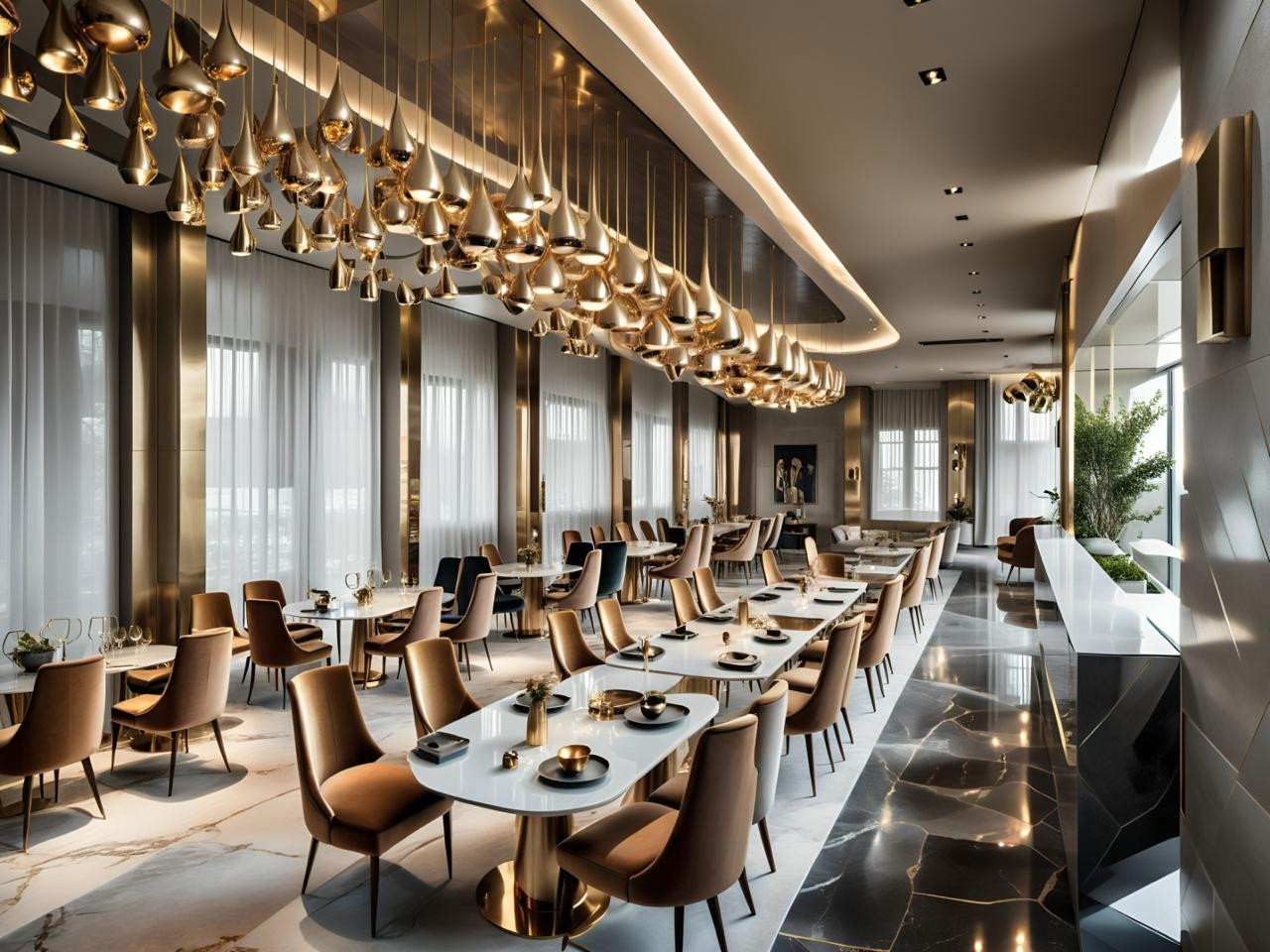 Restaurant Interior Design in Dubai