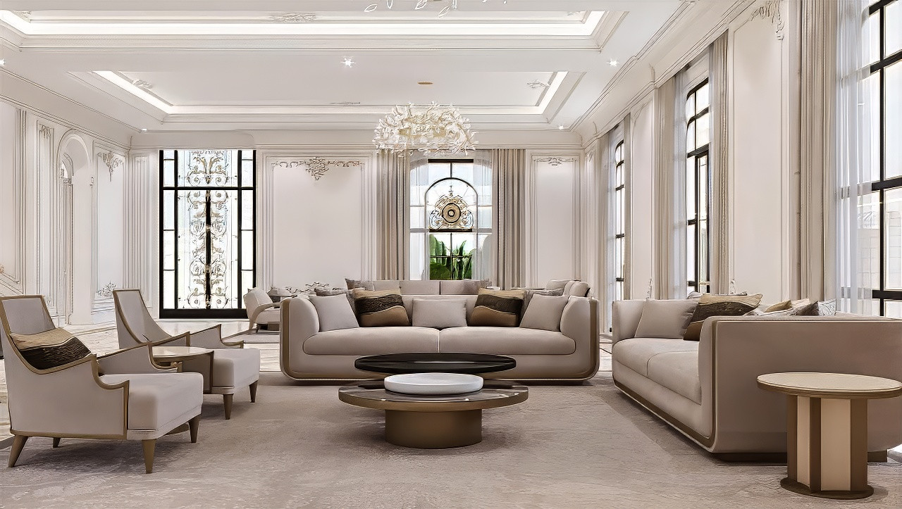 Living room in Luxury Design