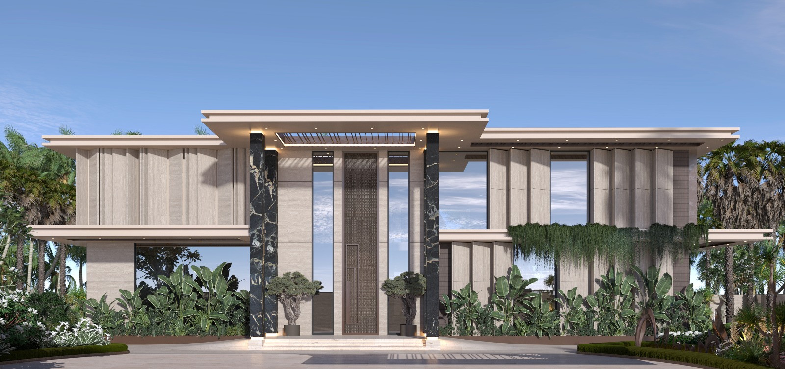 Elegant Exterior Design in UAE