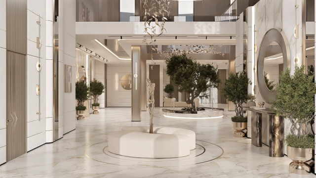 Luxury Modern Villa interior design in Dubai Hills