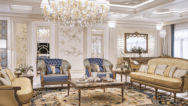 Living Room in a Classic Style