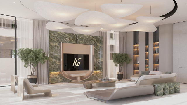 Cozy and Luxury Living Room