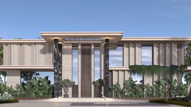 Elegant Exterior Design in UAE