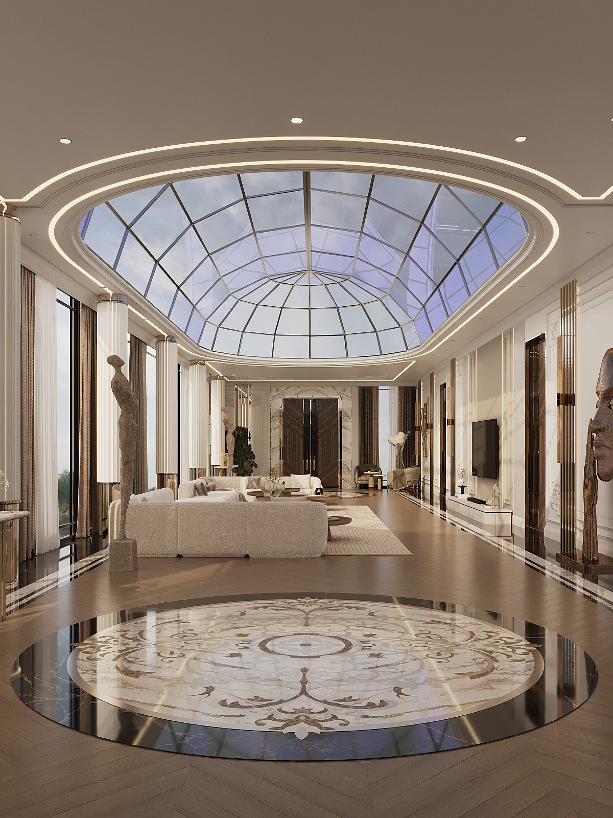 COMPLETE PROJECT MANAGEMENT FOR LUXURY MANSION