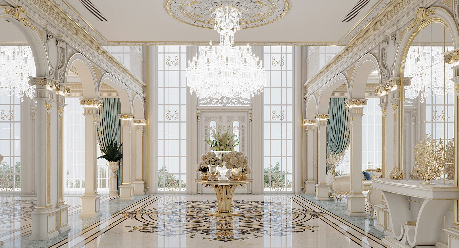 Classical Villa Design With Luxurious Touch