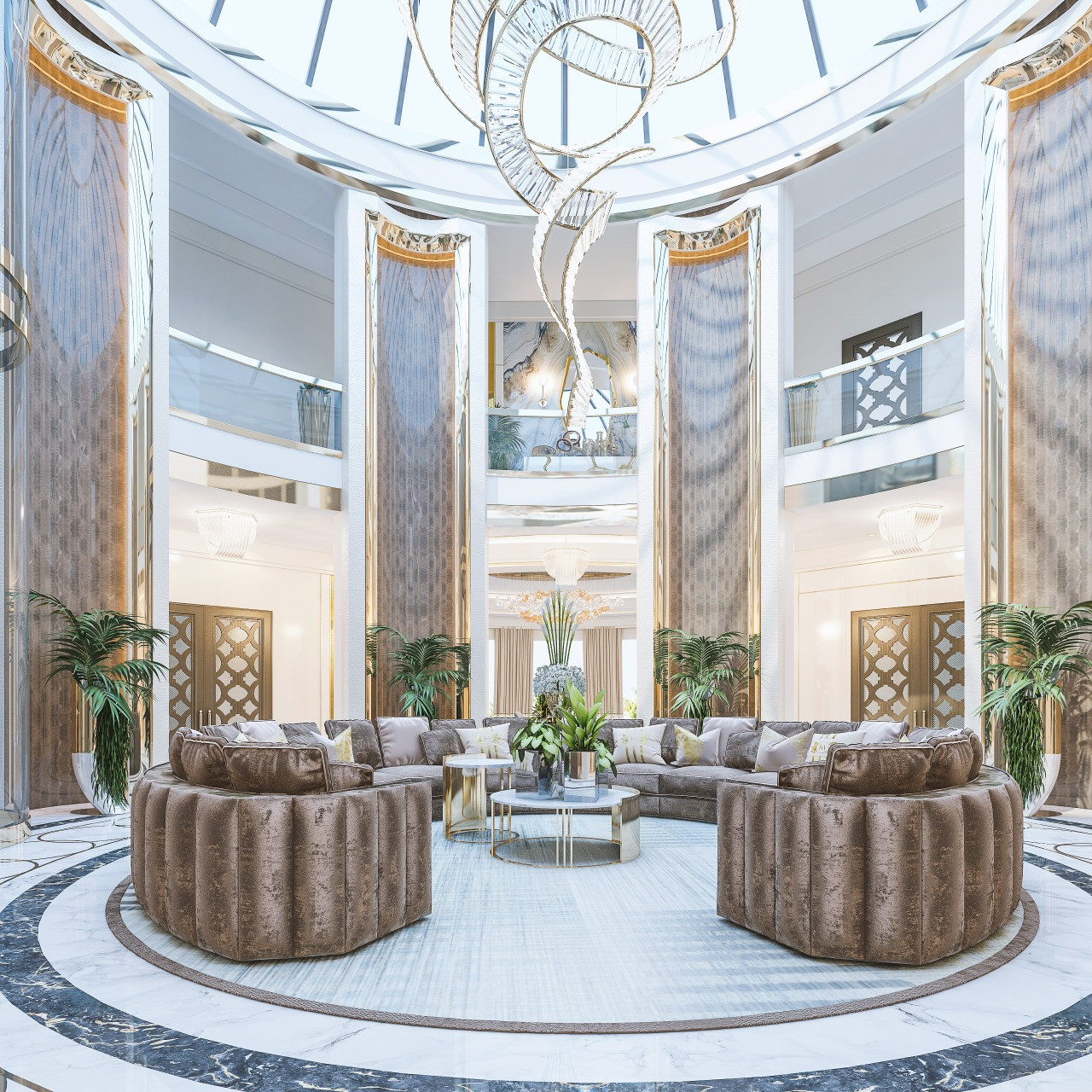 Comfort villa family interior