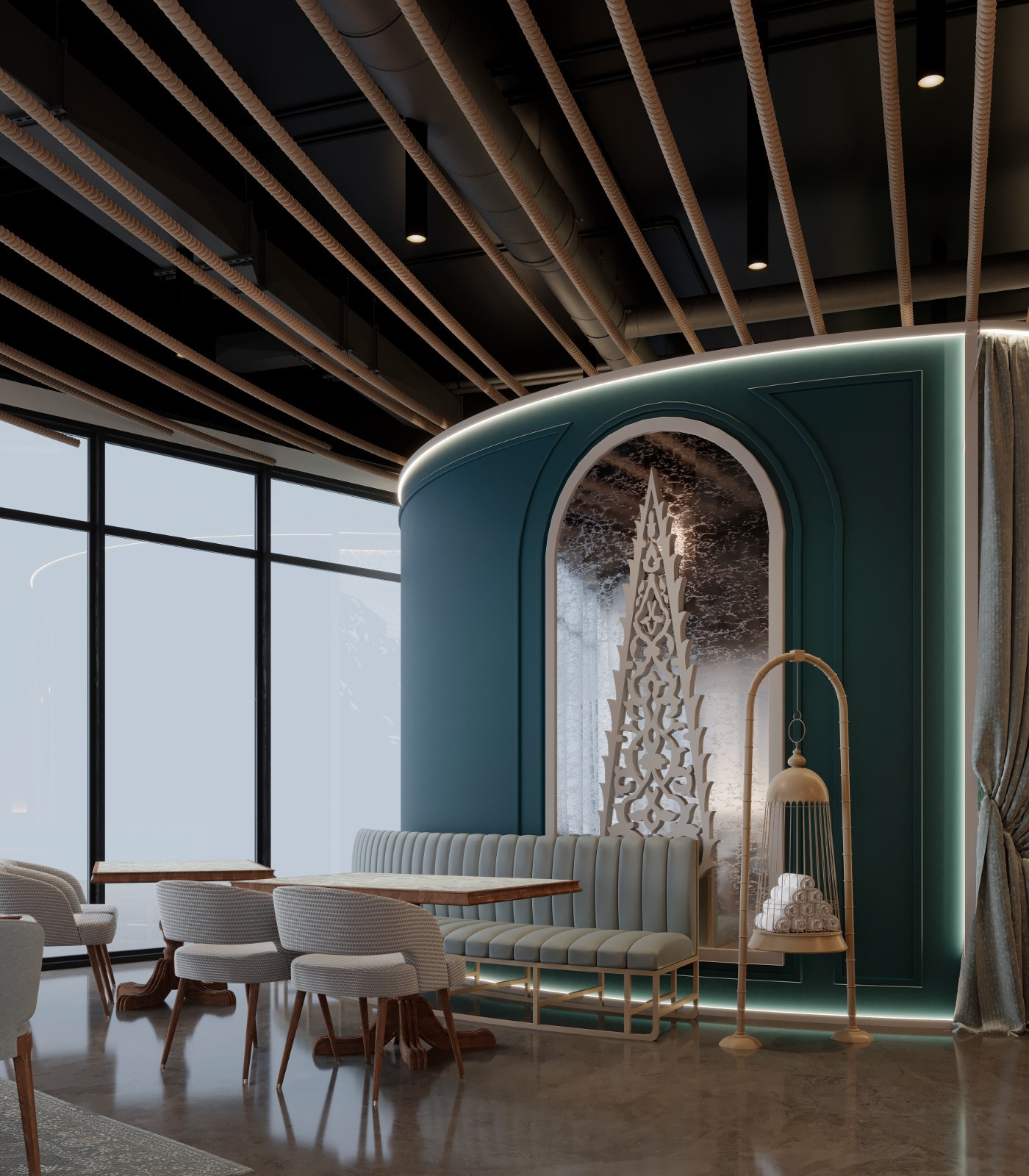 Restaurant decorations service in dubai