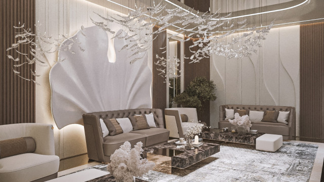 Elegant villa interior