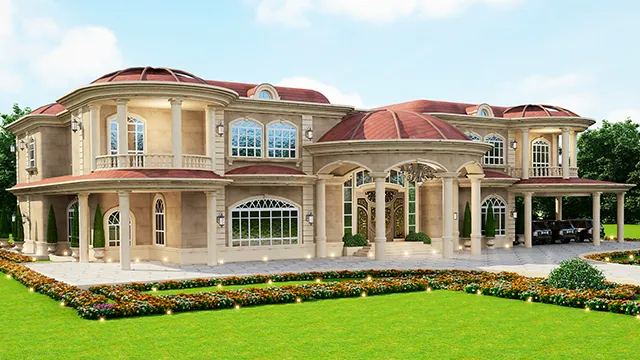 كشف أسرار التصميم الخارجي الفاخر للفلل والقصور