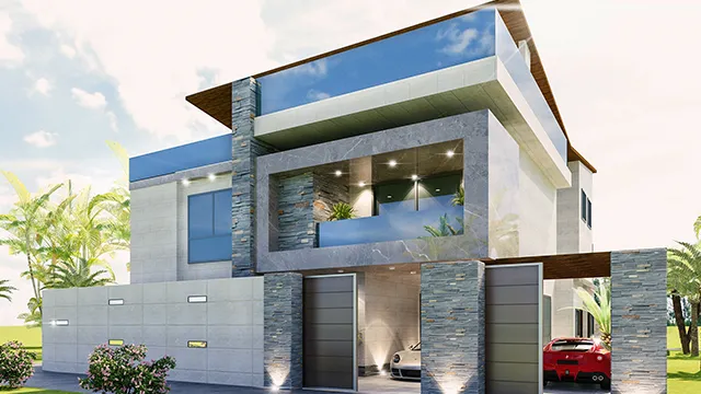 اكتشف تصاميم خارجية صناعية راقية