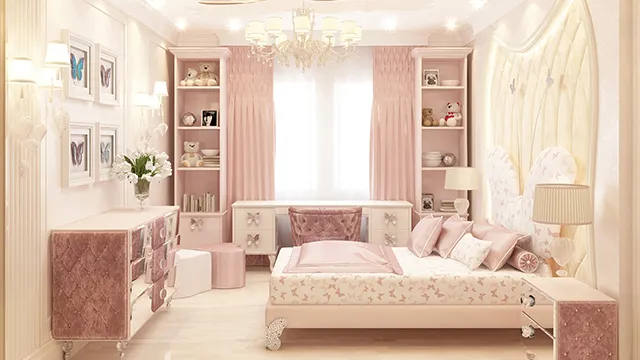 أفكار تصميم لغرف نوم ملكية فاخرة