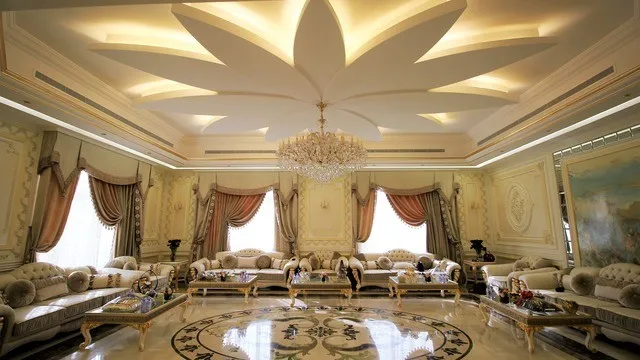 تصميم مجلس فاخر من مشروع ناجح