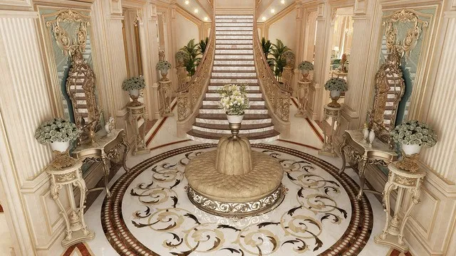 أفكار تصميم صالات داخلية فاخرة في دبي والإمارات