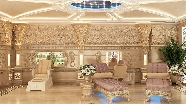 ارتقِ بهدوئك: ذروة غرف الاسترخاء الفاخرة