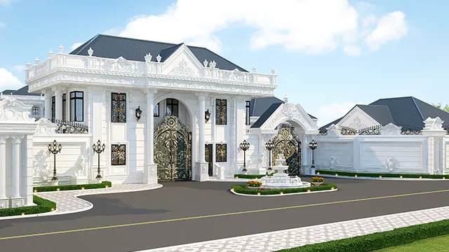 أفكار وتصاميم خارجية فاخرة لمنزل أحلامك