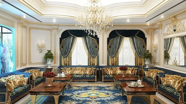 Вечная элегантность: классический дизайн гостиной