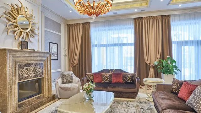 حوّل مساحتك المعيشية بتصميم داخلي حديث وفاخر