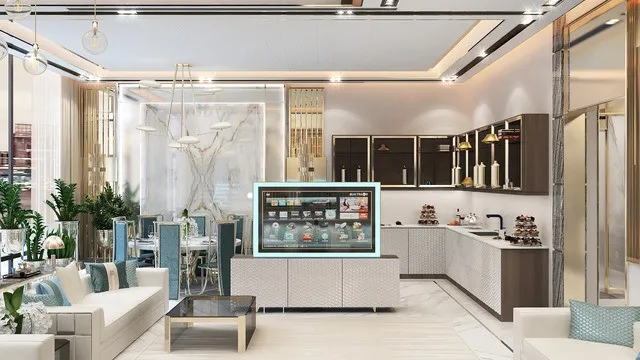 Современный дизайн гостиной — идеи и планировка