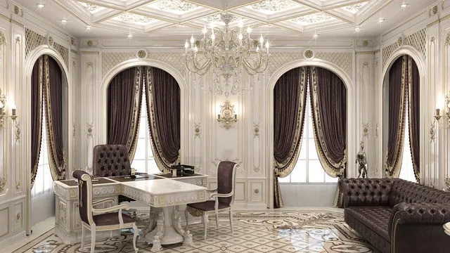Элегантный дизайн домашнего кабинета: вечная классика