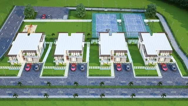 Дизайн экстерьера коттеджных комплексов — Антонович Дизайн