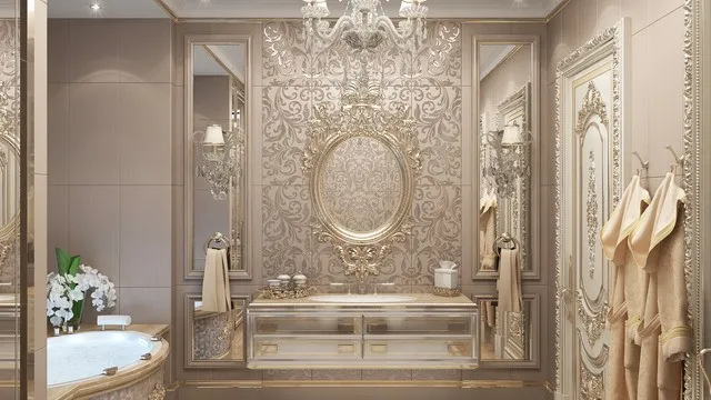 تصاميم حمامات فاخرة ترتقي بمنزلك