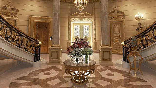 Элегантные и роскошные идеи оформления холла