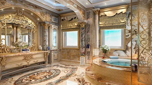 Elegant and Opulent Bathroom Designs for a Luxurious Home