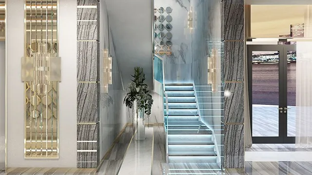 تصميم معماري مبتكر للغرف لحياة عصرية