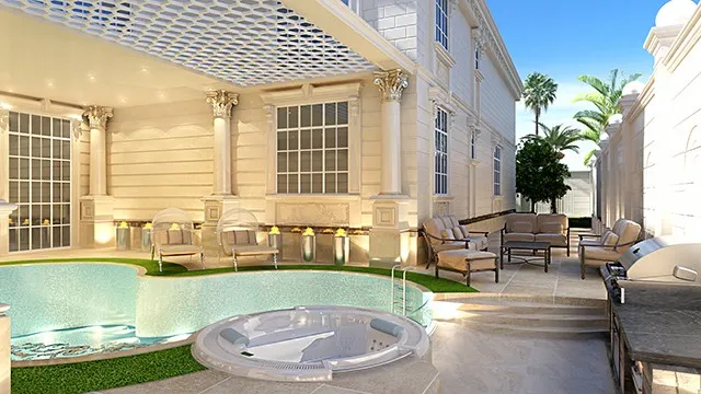 Создайте зону отдыха с уличным бассейном своей мечты