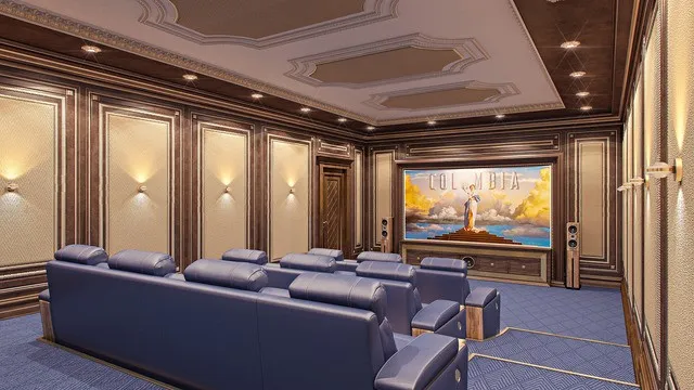 Идеи для изысканного домашнего кинотеатра: роскошь, звук и комфорт