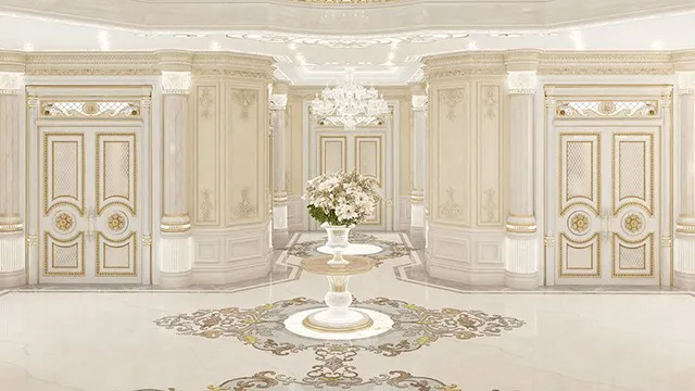 Элегантные и роскошные идеи дизайна холла для парадного входа