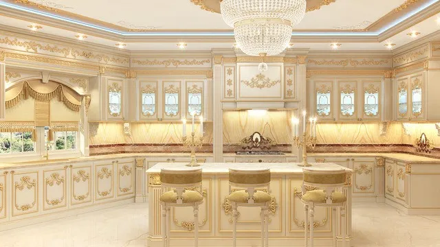 Элегантные кухни в стиле прованс