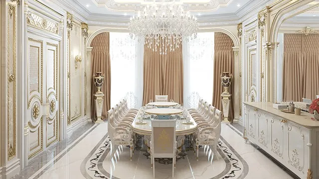 Элегантно и вне времени: идеи классического дизайна столовой