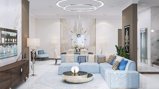 Элегантные и современные идеи интерьера гостиной