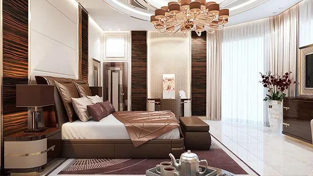 Изысканная хозяйская спальня