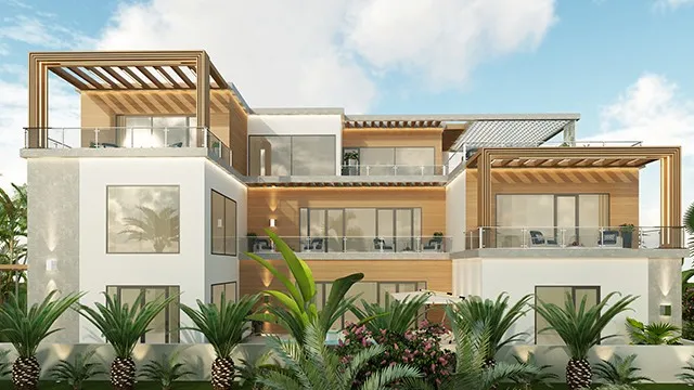 Воплощение роскошных современных фасадов отелей