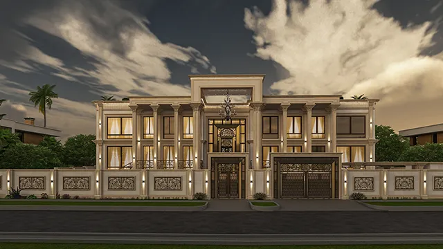 واجهات قصور فاخرة تأسر الأنفاس