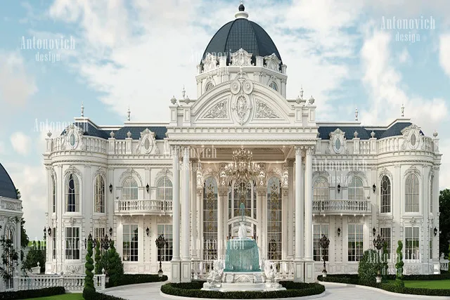 أفكار تصميم خارجي أنيق بطراز ملكي