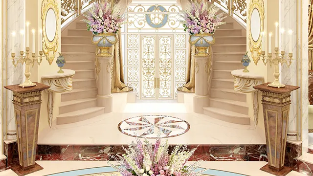 تصميم منزل فاخر في البحرين — تحفة داخلية متقنة